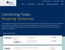 Tablet Screenshot of ieso.ca